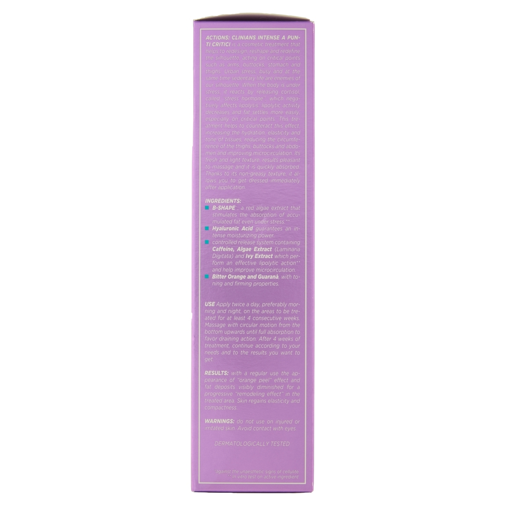 Clinians Intense A Bodycare Crema Anticellulite* Punti Critici 150 mL